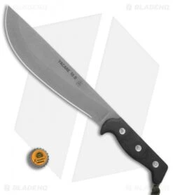 TOPS Knives Yacare 10.0 Machete Fixed Blade Knife (10.1" Acid Rain) -Knife Sale Shop TOPS Knives Yacare 10 machete acid rain BHQ 75178 er bottlecap