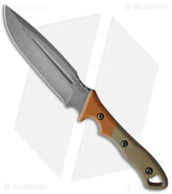 TOPS Knives TOPS Viking Tactics Norseman Fixed Blade Knife Tan/Green Micarta (5.88" Acid)