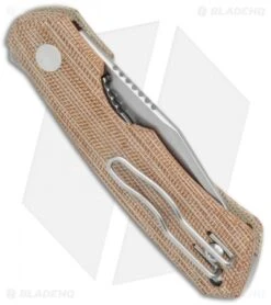 The Vox Dapper Knife By Blade HQ | Natural Micarta 8 The Vox Dapper Knife By Blade HQ | Natural Micarta -Knife Sale Shop The Vox Dapper by BHQ Natural Micarta SW BHQ 100970 jr side