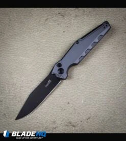 Kershaw Galyean Launch 7 Automatic Knife Gray (3.75" Black) 7900GRYBLK -Knife Sale Shop Untitled 12