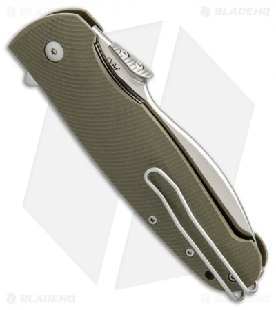 Viper Knives Italo Flipper Liner Lock Knife Green G-10 (3.75" Satin) V5948GG 5 Viper Knives Italo Flipper Liner Lock Knife Green G-10 (3.75" Satin) V5948GG - Image 3