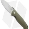 Viper Knives Italo Flipper Liner Lock Knife Green G-10 (3.75" Satin) V5948GG -Knife Sale Shop Viper knives Italo green G10 satin V5948FC BHQ 49492 jr