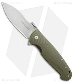 Viper Knives Italo Flipper Liner Lock Knife Green G-10 (3.75" Satin) V5948GG