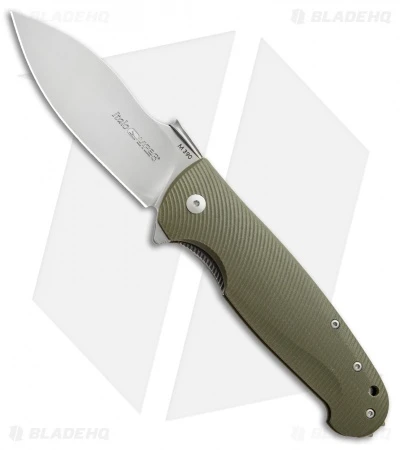 Viper Knives Italo Flipper Liner Lock Knife Green G-10 (3.75" Satin) V5948GG 3 Viper Knives Italo Flipper Liner Lock Knife Green G-10 (3.75" Satin) V5948GG