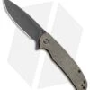 WE Knife Co. Practic Liner Lock Knife Brass (3.3" Black Stonewash M390)