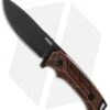 WOOX Rock62 Fixed Blade Knife Engraved Walnut Wood (4.5" Black) -Knife Sale Shop WOOX Rock 62 Walnut Knife Engraved Black BHQ 107643 jr