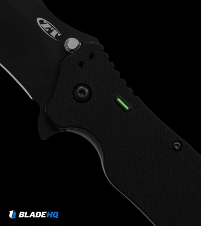 Zero Tolerance 0350 Assisted Opening Knife Tritium Black G-10 (3.25" Black) 7 Zero Tolerance 0350 Assisted Opening Knife Tritium Black G-10 (3.25" Black) - Image 5