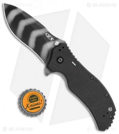 Zero Tolerance 0350TSTR Assisted Opening Knife Tritium (3.25" Tiger Stripe) ZT 7 Zero Tolerance 0350TSTR Assisted Opening Knife Tritium (3.25" Tiger Stripe) ZT - Image 5