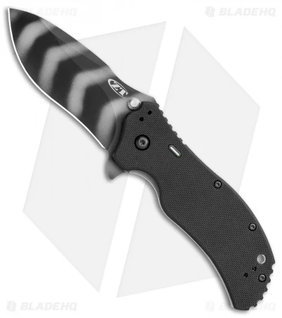 Zero Tolerance 0350TSTR Assisted Opening Knife Tritium (3.25" Tiger Stripe) ZT 3 Zero Tolerance 0350TSTR Assisted Opening Knife Tritium (3.25" Tiger Stripe) ZT