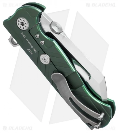 Andre De Villiers Mid-Tech Butcher V2 Knife Green (3.75" Satin) AdV 5 Andre De Villiers Mid-Tech Butcher V2 Knife Green (3.75" Satin) AdV - Image 3