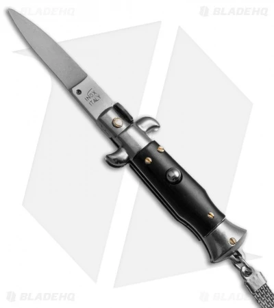 SKM 4" Keychain Stiletto Automatic Knife Black (1.6" Satin Flat) 3 SKM 4" Keychain Stiletto Automatic Knife Black (1.6" Satin Flat)