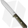 Bark River Kephart Fixed Blade Knife Green Canvas Micarta (5.125" Satin CPM-4V) -Knife Sale Shop bark river kephart green canvas micarta BHQ 77159 jr