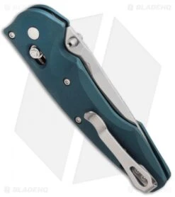 Benchmade Large Emissary 3.5 AXIS-Assist Knife Aqua (3.45" Satin) 477-1 5 Benchmade Large Emissary 3.5 AXIS-Assist Knife Aqua (3.45" Satin) 477-1 -Knife Sale Shop benchmade 477s 1 osborne lg emissary side 2