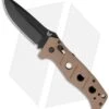 Benchmade 2750 Adamas Automatic Knife Tan (3.82" Black) 2750BKSN -Knife Sale Shop benchmade sibert auto adamas 2750bksn bhq 11299 jr