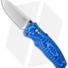 Benchmade Volli AXIS-Assist Knife Blue G-10 (3.26" Satin) 1000001-1601 -Knife Sale Shop benchmade volli 1000001 1601 cm