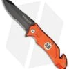 Boker EMS Rescue Spring Assisted Knife Orange (3.375" Black Serr) 01LL472 -Knife Sale Shop boker ems rescue orange 01LL472 BHQ 40221 dl