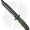 Boker Magnum Merc Fixed Blade Knife Green G-10 (7" Smokewash Serr) 02SC257 -Knife Sale Shop boker magnum 02sc257