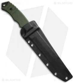 Boker Magnum Merc Fixed Blade Knife Green G-10 (7" Smokewash Serr) 02SC257 -Knife Sale Shop boker magnum 02sc257 sheath
