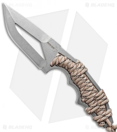 Boker Plus Pogn DCW Fixed Blade Knife Bawidamann (3.75" Satin) 02BO045 3 Boker Plus Pogn DCW Fixed Blade Knife Bawidamann (3.75" Satin) 02BO045