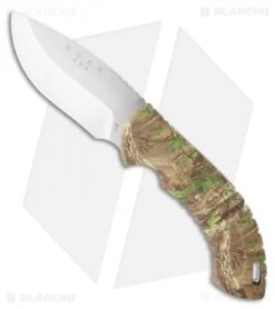 Buck Knives Buck Omni Hunter 12PT Knife RealTree Xtra Green Camo (4" Plain) 0392CMS20