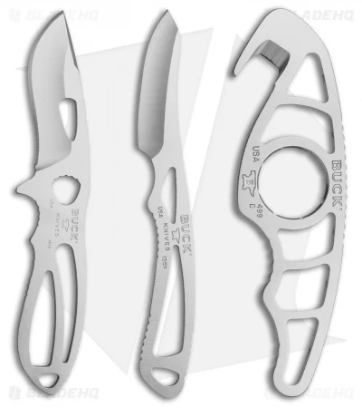 Buck Knives Buck PakLite Field Master Knife Kit W/Mossy Oak Camo Sheath (Satin) 3 Buck Knives Buck PakLite Field Master Knife Kit W/Mossy Oak Camo Sheath (Satin)