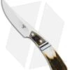 Buck Knives Buck Spur Heritage Collection Fixed Blade Knife Stag (3.25" Mirror) -Knife Sale Shop buck spur heritage collection stag mirror BU0018STSLE BHQ 41108 er