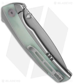 CIVIVI Teraxe Frame Lock Knife Jade G-10/Steel (3.5" Bead Blast) C20036-2 -Knife Sale Shop civivi teraxe flk jade g10 steel 3in bb bhq 151774 td side