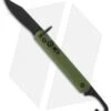 Colonial Knife Company Auto Rescue Military Knife Bail Loop (Green PLN) M-726B 1 Colonial Knife Company Auto Rescue Military Knife Bail Loop (Green PLN) M-726B -Knife Sale Shop ckc auto combat ball non serrated 01726 grn green