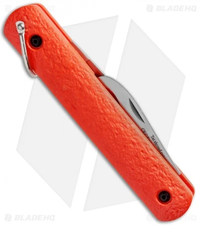 Colonial M-724 Orange Auto Rescue Knife W/Bail Loop (3" Satin) 4 Colonial M-724 Orange Auto Rescue Knife W/Bail Loop (3" Satin) - Image 2