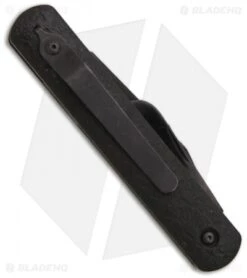 Colonial Knife Company M-724 Black Auto Rescue Military Knife W/Clip (3" Serr) -Knife Sale Shop colonial ckc 724 bk back