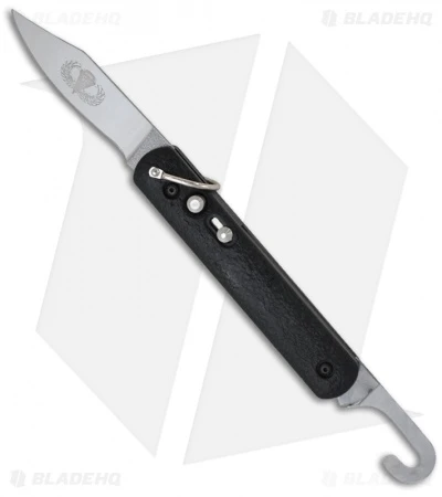 Colonial Knife Company Auto Rescue Airbourne Knife Bail Black (3" Plain) M-724BK 3 Colonial Knife Company Auto Rescue Airbourne Knife Bail Black (3" Plain) M-724BK