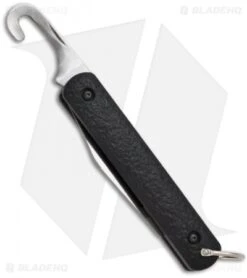 Colonial M-724 Bail Loop Rescue Automatic Knife Orange (3" Satin Serr) -Knife Sale Shop colonial knife company m724 black hook