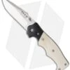 CRKT The Natural 2 Spring Assisted Knife White Bone & G10 (3.25" Plain) 7080 -Knife Sale Shop crkt 7080 the natural 2