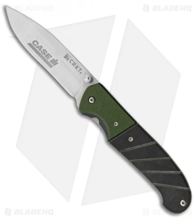 CRKT Ignitor Case Spring Assisted Knife Black/Green G-10 (3.38" Satin) 6850CIH 3 CRKT Ignitor Case Spring Assisted Knife Black/Green G-10 (3.38" Satin) 6850CIH