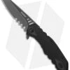 CRKT Ruger Knives Follow-Through Flipper Knife (3.75" Black SW Serr) R1705K 2 CRKT Ruger Knives Follow-Through Flipper Knife (3.75" Black SW Serr) R1705K -Knife Sale Shop crkt ruger r1706k cm