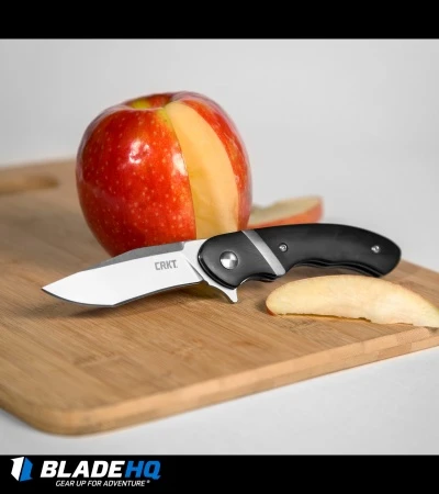 CRKT Philip Booth Snarky Recurve Liner Lock Flipper Knife (3.25" Satin) 7280 7 CRKT Philip Booth Snarky Recurve Liner Lock Flipper Knife (3.25" Satin) 7280 - Image 5