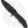 HTM Darrel Ralph Gun Hammer Torpedo SAO Spring Assisted Knife (3.5" Black)