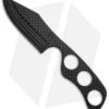 Fred Perrin Carbon Fiber Le Bowie Neck Knife Fixed Blade (2.75" Plain) -Knife Sale Shop fred perrin fixed cf frdbc