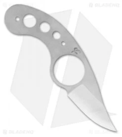 Fred Perrin La Griffe Bowie Neck Knife Fixed Blade (2" Satin Plain)