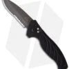 Gerber Auto Emerson Alliance Automatic Knife (3.5" Black Serr) 07158 -Knife Sale Shop gerber 22 07158 emerson alliance serr
