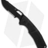 Gerber Order Lockback Knife Black GFN (3.125" Black Serr) 30-001011 -Knife Sale Shop gerber 30 001011n order folding clip 1
