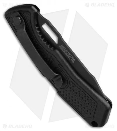 Gerber Order Lockback Knife Black GFN (3.125" Black Serr) 30-001011 4 Gerber Order Lockback Knife Black GFN (3.125" Black Serr) 30-001011 - Image 2