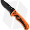 Gerber Bear Grylls Survival AO Spring Assisted Knife (3" Gray Serr) 31-002530 -Knife Sale Shop gerber survival ao 31 0028530