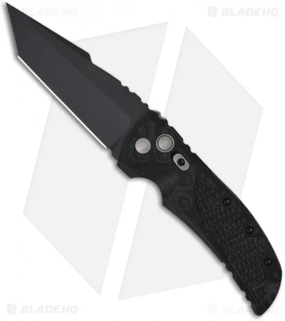 Hogue Knives EX-A01 Automatic Knife Tanto Black G10 (4" Black) 3 Hogue Knives EX-A01 Automatic Knife Tanto Black G10 (4" Black)