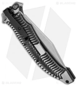 HTM Darrel Ralph AXD 5.5 Spring Assisted Knife Two-Tone Ti (5.5" Stonewash) 7 HTM Darrel Ralph AXD 5.5 Spring Assisted Knife Two-Tone Ti (5.5" Stonewash) -Knife Sale Shop htm axd assist sw bowie cm side