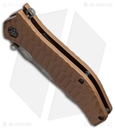 HTM Darrel Ralph Gun Hammer Trident Spring Assisted Knife Copper (3.5" Gray) 4 HTM Darrel Ralph Gun Hammer Trident Spring Assisted Knife Copper (3.5" Gray) - Image 2