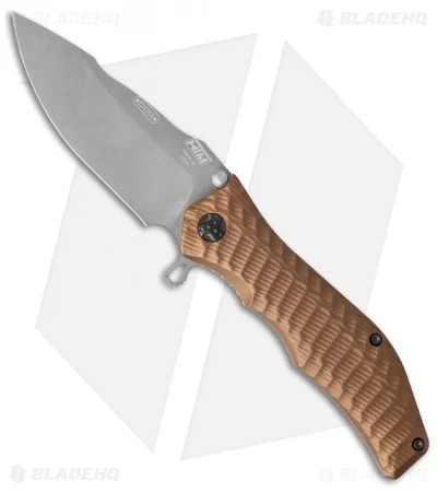 HTM Darrel Ralph Gun Hammer Trident Spring Assisted Knife Copper (3.5" Gray) 3 HTM Darrel Ralph Gun Hammer Trident Spring Assisted Knife Copper (3.5" Gray)