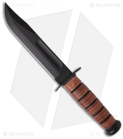 Ka-Bar Bowie US ARMY Full-Size Fixed Blade Knife (7" Black) 02-1220 3 Ka-Bar Bowie US ARMY Full-Size Fixed Blade Knife (7" Black) 02-1220