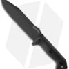 Ka-Bar Becker Combat Utility Fixed Blade Knife (7" Black Plain) BK7 -Knife Sale Shop ka bar becker combat bk7