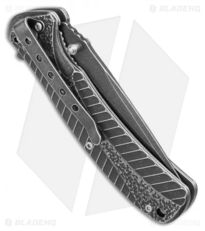 Kershaw Starter Assisted Opening Flipper Knife (3.4" BlackWash) 1301BW 4 Kershaw Starter Assisted Opening Flipper Knife (3.4" BlackWash) 1301BW - Image 2